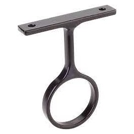 Generic Oil Rubbed Bronze Middle Support Brackets (5 Pack) - 1-5/16" - For 1-1/4" Closet Rods
