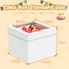7 scatole di cartone per torte, 25 x 25 x