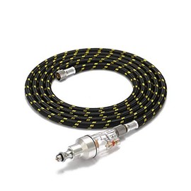 Airbrush Hose, Air Compressor Hose with 1/8" Airbrush Hose and Oil Water Separator Braided Airbrush Air Hose Airbrush Accesory Kit