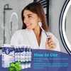 7.5% Nano Hydroxyapatite Toothpaste,6 Pack Fresh Breath Whitening Toothpaste for