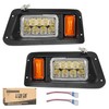 10L0L 12V Golf Cart Headlight Kit Compatible with Yamaha G14,