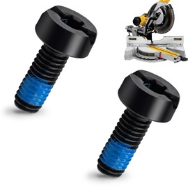 2 Pack 394589-01 Screw Compatible with Dewalt Miter Saw Blade Arbor Bolt Replacement for DW703 DW704 DW705 DWS782 DW706 DW715 DW718 DHS790 DWS779 DWS780