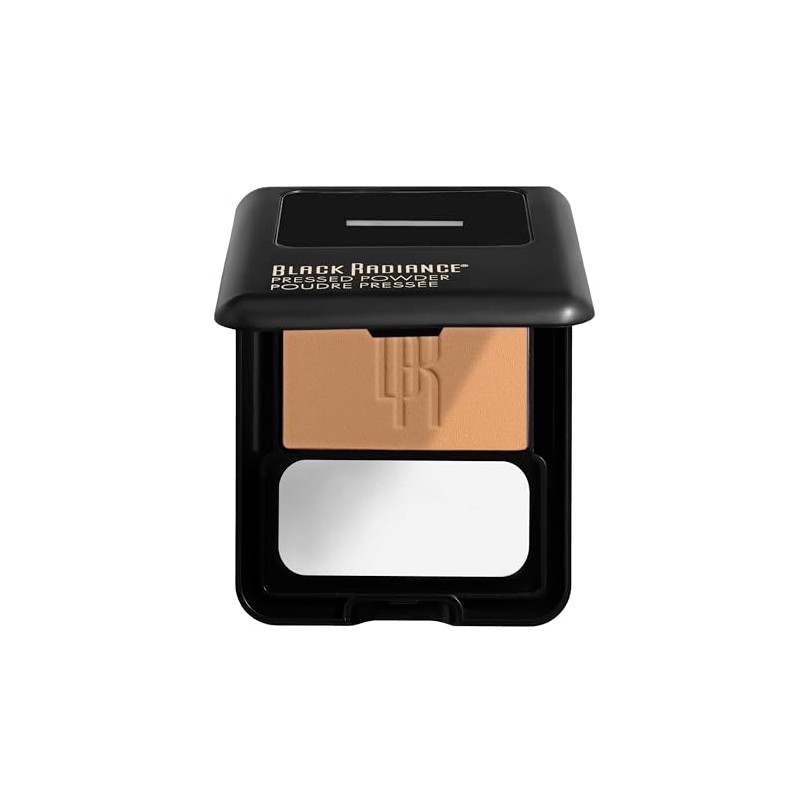 Black Radiance Pressed Powder, Pigment-Rich Matte Finish for Light Skin
