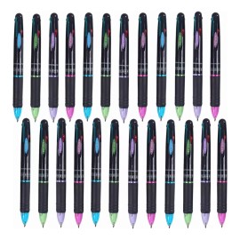 Generic 24 Bolígrafos De Cuatro Colores Papeleria Plumas Kit Escolar