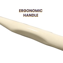 JYC CREATIVE Plastic Crochet Needle, Measure 9 mm x 14 cm, Ergonomic Soft, for Crafts, Knitting Scarves, Hats, Amigurumis, DIY, Ideal for Any Type of Pattern and Yarn, (1 pc, 9 mm)