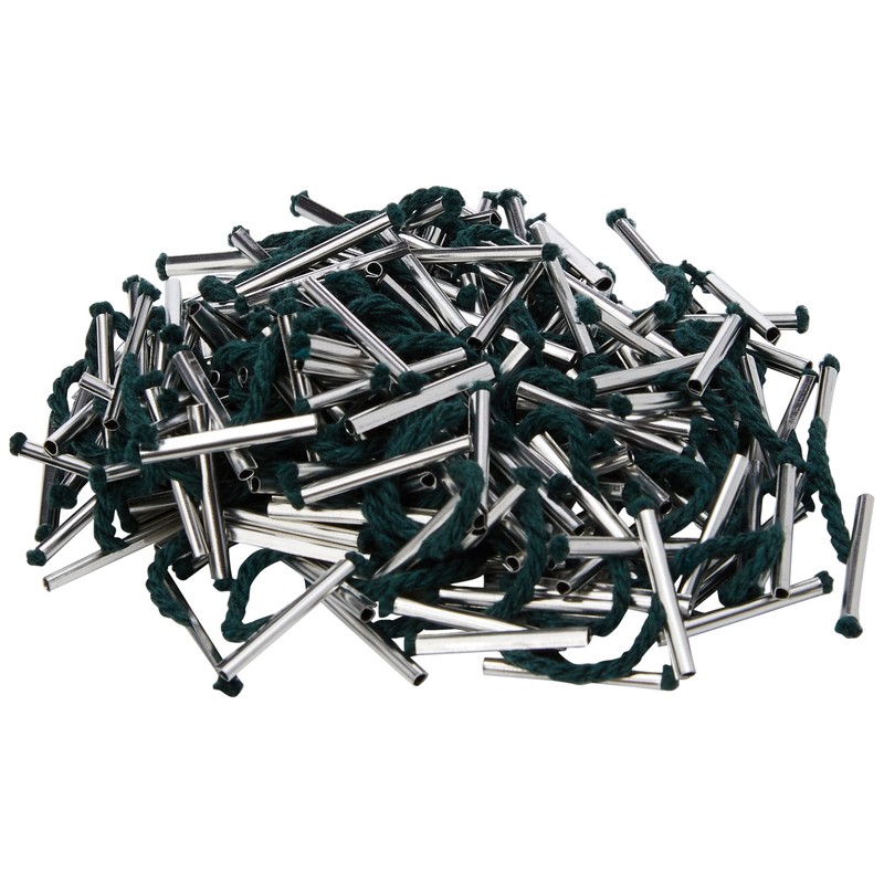 Whitecroft Essentials 27151/10 25 mm Metal Ended Treasury Tags -