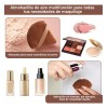 Esponja Maquillaje En Polvo 15 Pcs Beauty Blender Con Caja