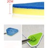 Rluii Shower Scrubber/Bathtub Cleaner and Kitchen Brush/Extendable Tile Scrubber Glass