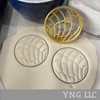YNGLLC CLASSIC PAN DULCE CONCHA SHAPE COOKIE CUTTER MADE IN