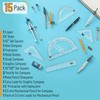 Mr. Pen Geometry Set with 6 Inch Swing Arm Protractor,