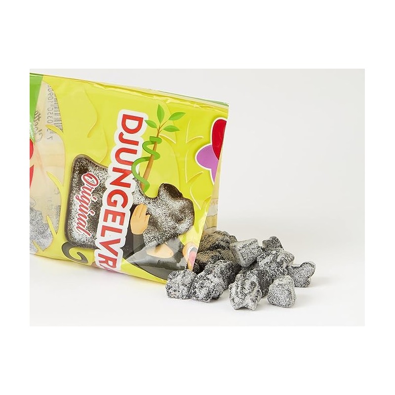 ScandiKitchen Malaco Djungelvral Salty Liquorice 3x80g