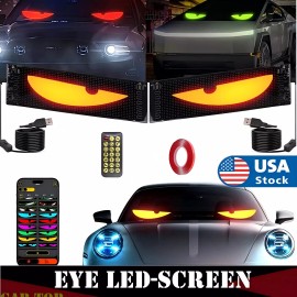Unbranded Truck-Specific Devil's Eye-LED-Screen/Car Eye Light Truck Dynamic LED Light New