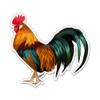 Rooster - 12" Vinyl Sticker Waterproof Decal