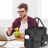 Hafmall Large Insulated Lunch Bag for Women Men, Leakproof Lunch