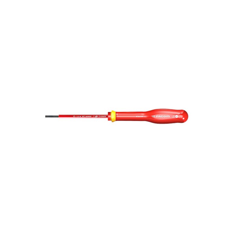 Protwist Insulated Screwdriver 1000V for Slotted Screws Blade 40mm 2mm