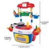 Dimple (30-Piece) On The Go Toy Kitchen Set w/ Lights