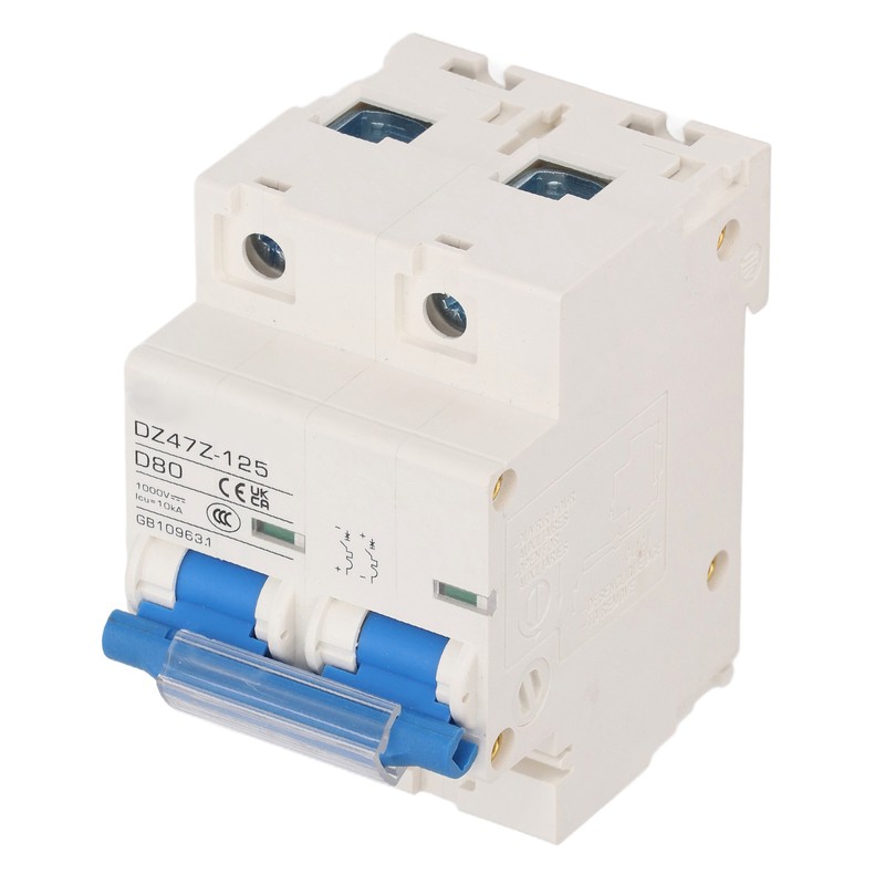 2P Mini Circuit Breaker 10KA Breaking Capacity Solar PV System