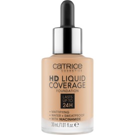 Catrice | HD Liquid Coverage Foundation | Flawless, High Coverage | Vegan & Cruelty Free (042 | Sandy Rose)