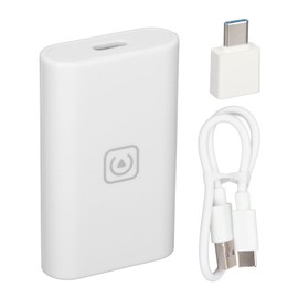 Wireless CarPlay Adapter USB Dongle Convert Module Wired to Wireless for IOS Version 12.0 White