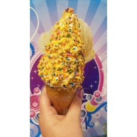 SPRINGLE 6 lb Peanut Brittle crunch, Dairy QUEEN Krunch Kote Ice Cream Topping,Sprink