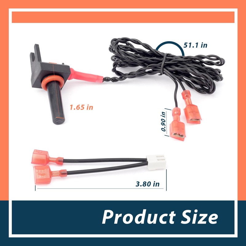 Lisnhlin ECS0275 Water Temperature Sensor Compatible with AquaCal Pool Heater