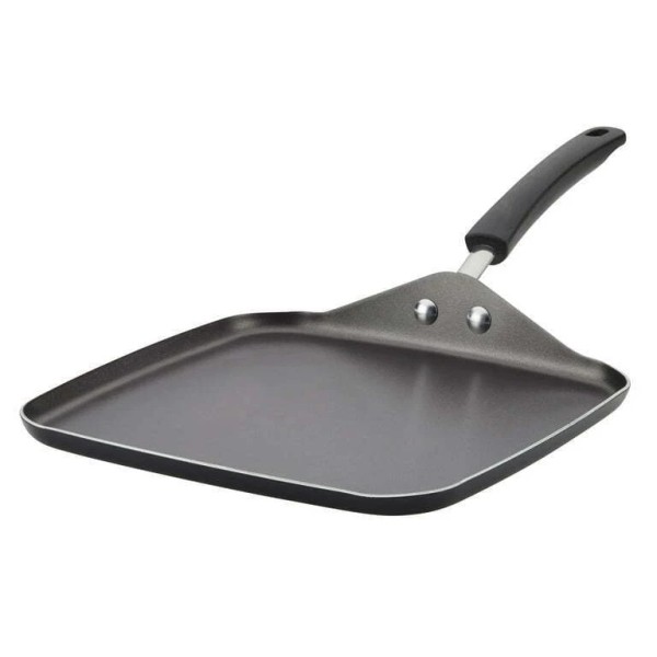 Unbranded Square Griddle Pan Non-Stick Steel Kitchen Pancake Cooking Frying