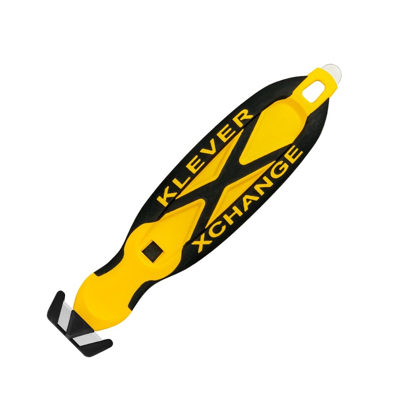 Klever X-Change, KCJ-XC-B, Safety Cutter, 6-1/2 in., Black/Blue