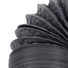 Flexible Aluminum Ducting Duct 1m Length with Clamp for Ventilation