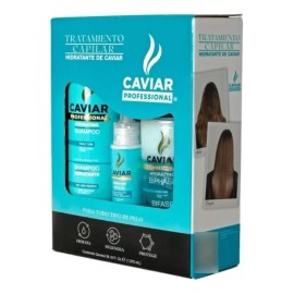 Pack 3 Caviar Professional Shampoo Acondicionador Y Serum