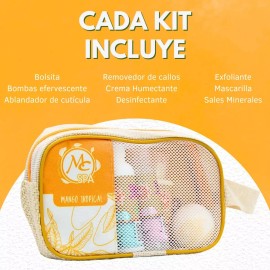 Mc Nails Kit Practi Spa (pedicure Y Manicure) 10 Pz, Mc Nails