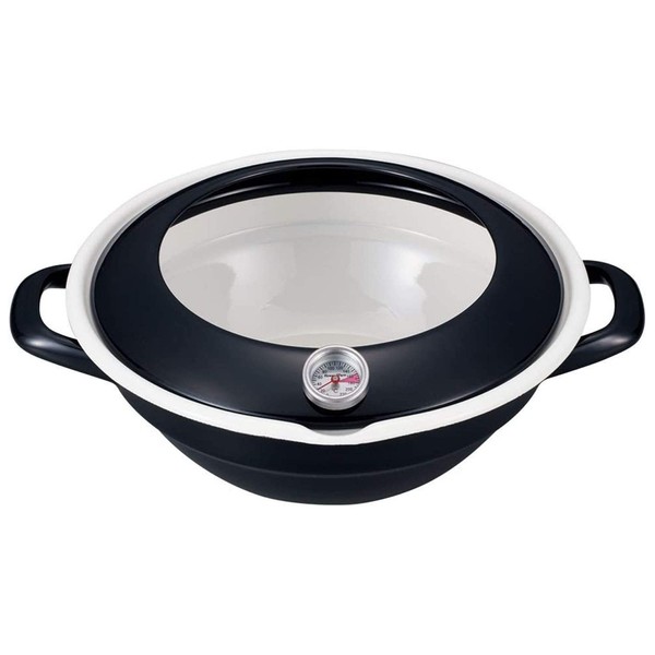 Fuji enamel tempura pot 24cm (2.8L) with thermometer TP-24 ?