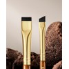 ROWNYEON CM161 Eyeliner Brush, 2 in 1, Diagonal Shape, Arc