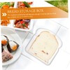 MAGICLULU Reusable Clear Sandwich Storage Box Portable Toast Container for