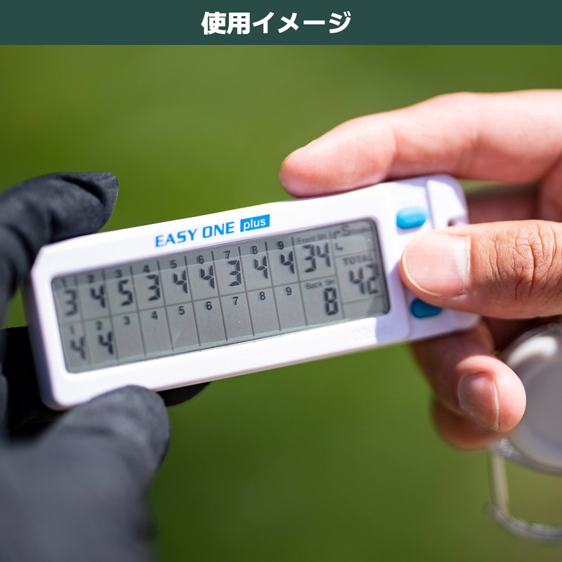Tabata GV0906W Golf Digital Score Counter, 18 Hole Score Management,