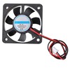 Jopto 5pcs 3D Printer Fan 5V DC Brushless Silent Cooling