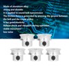 5 Pack Screw Fixed Round Pulley Durable VShaped Pulley with