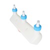 Lamb Feeder with 3 Nipples 3L Plastic Silicone Livestock Teat