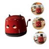 Gatuida Cute Mini Desktop Trash Can with Lid Small Kawaii