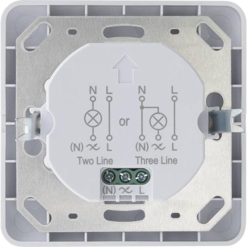 Sygonix SY-4755362 Wall Flush-Mounted PIR Motion Sensor 190° Triac White