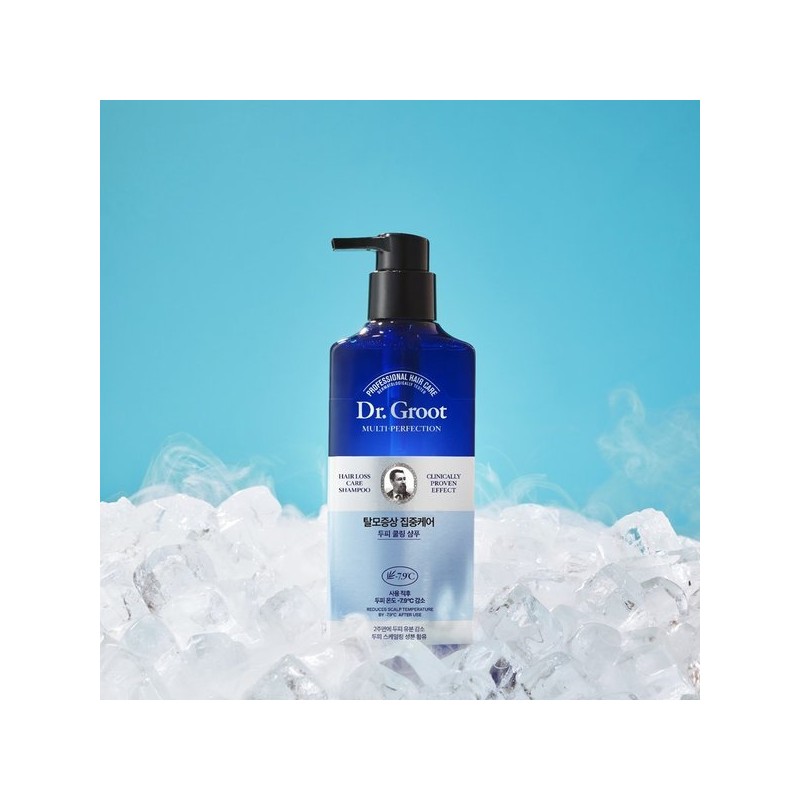 Dr. Groot 닥터그루트 멀티퍼펙션 탈모케어 두피 쿨링 샴푸 400ml Dr.