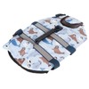 Dog Life Vest Reflective Adjustable Pet Floatation Life Jacket with