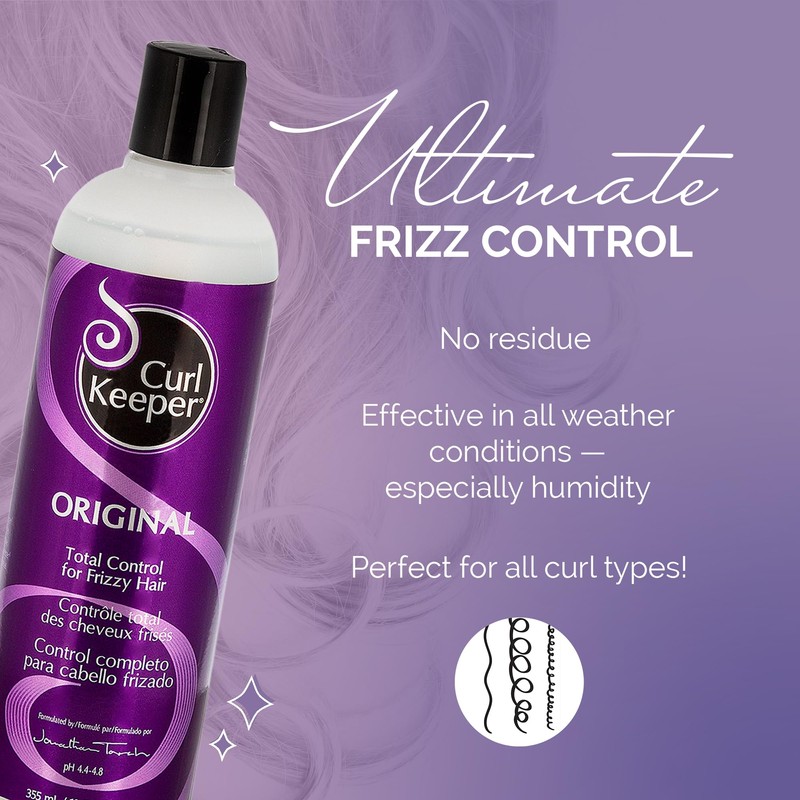 Original Curl Keeper Anti-Frizz Curl Defining Hair Styler (12 Oz)