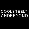 COOLSTEELANDBEYOND Unique teardrop pendant stainless steel necklace for women, Stainless