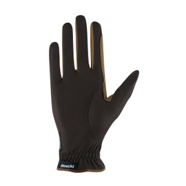 ROECKL Handschuhe MALTA Roeck grip -bicolour-, mokka/caramel, 9