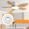 HKZTUY 18W 4.9-Inch Ceiling Fan LED Light Replacement, Dimmable LED