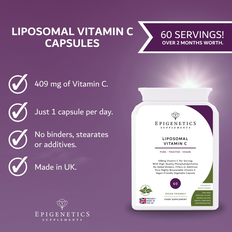 Liposomal Vitamin C | Most Bioavailable Highly-Absorbable Vitamin C for