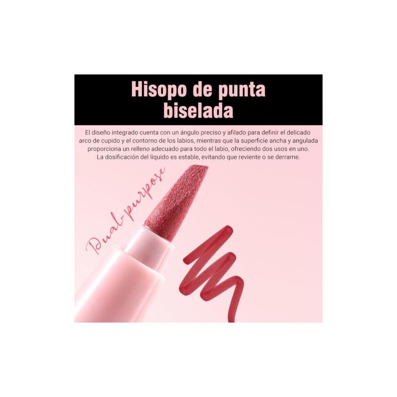 Erinde Lápiz Delineador Líquido de Precisión, Acabado Mate, #06