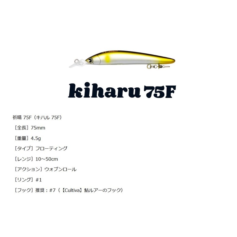 Amz Design (Ima) Prayer 75F (Kiharu) #KHR-002 Pearl Ayu