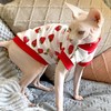 PUMYPOREITY Sphynx Cat Clothes, Stretchy Cat Sweater, Soft Hairless Cats