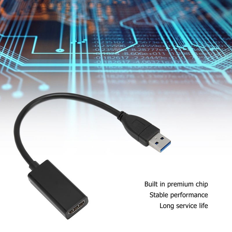 USB3.0 to HD Multimedia Interface Adapter Portable 1080P 60HZ 5Gbps